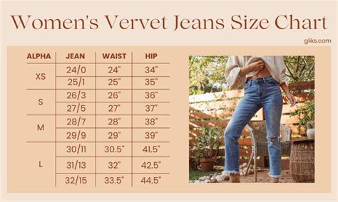 Ariat Jeans Womens Size Chart