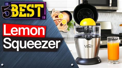 Top 5 Best Lemon Squeezers 2023 Buyers Guide Youtube