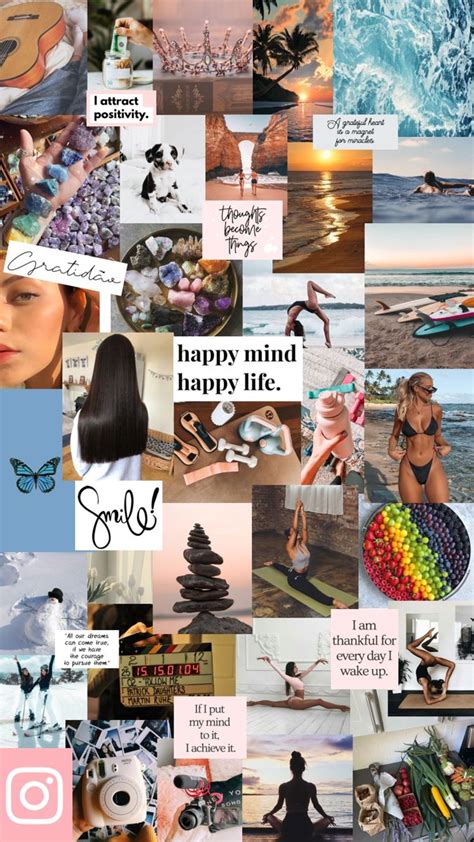 Vision Board Creative Vision Boards Vision Board Collage Vision