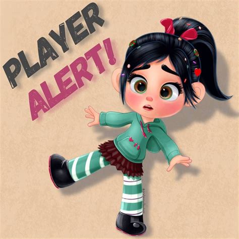 Vanellope Player Alert By Artistsncoffeeshops On Deviantart