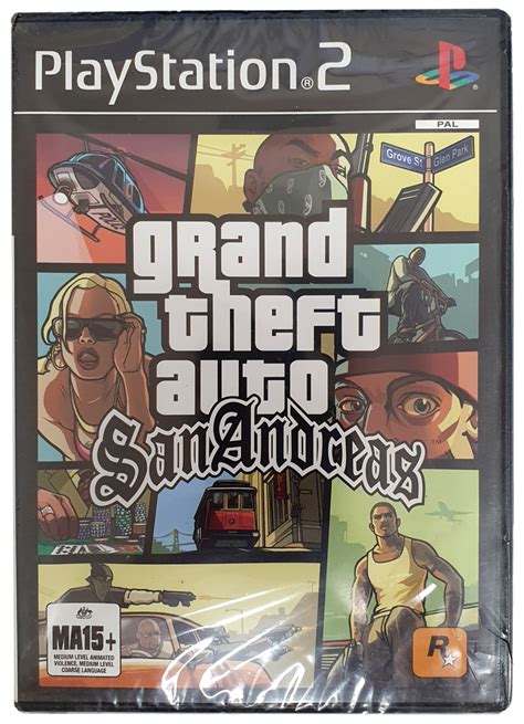 Grand Theft Auto San Andreas Ps2 Pal Sealed