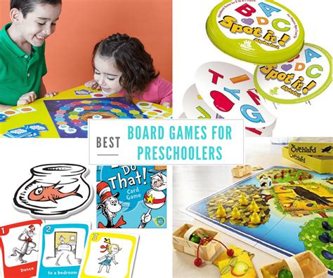 Best Board Games For Preschoolers