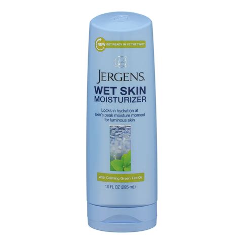Jergens Wet Skin Moisturizer With Calming Green Tea Oil Shop Body Lotion At H E B
