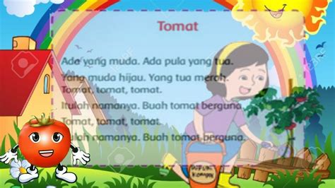 Ketikkan nama penyanyi dan judul lagu, berikan tanda kutip di judul lagu, misal: lirik Lagu Tomat || Tema 2 kelas 3 - YouTube