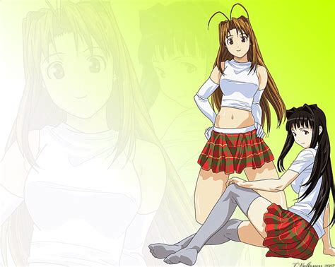 Hd Wallpaper Love Hina Narusegawa Naru Maehara Shinobu 1024x768 Anime Hot Anime Hd Art