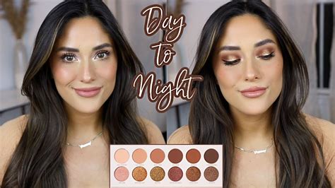 Easy Day To Night Look With New Morphe X Jaclyn Hill Divine Neutrals Pallette Youtube