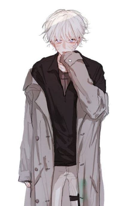 Thus he looks naughty and arrogant. Hair White Boy Anime Art 33 Ideas | Anime boy, Anime ...