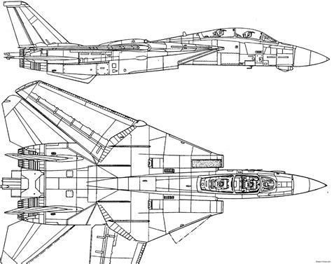 Grumman F 14 Tomcat 8 Free Plans And Blueprints Of