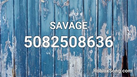 Then you enter the code, and you're all set! SAVAGE Roblox ID - Roblox music codes