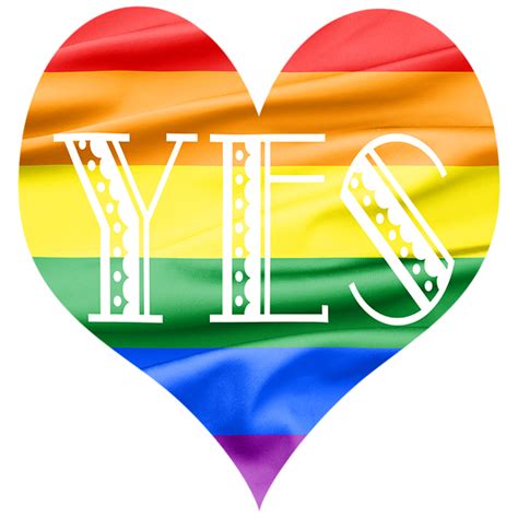 Lgbt Heart With A Big Fat Yes T Shirt For Sale By Semmick Photo