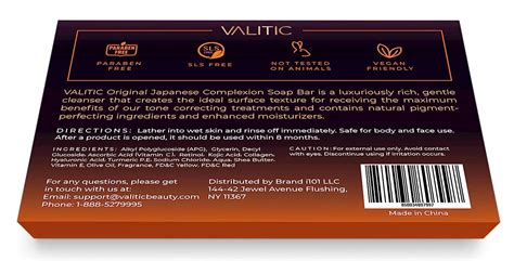 Buy VALITIC Kojic Acid Dark Spot Remover Soap Bars With Vitamin C