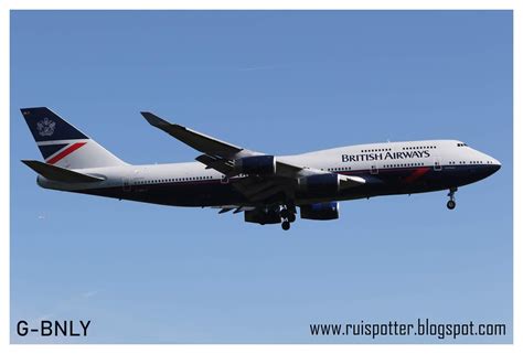 AviaÇÃo Plane Spotting Portugal G Bnly Boeing 747 436 British