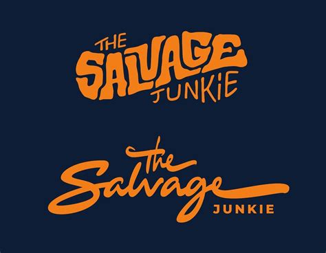 The Salvage Junkie Custom Lettering For A Client