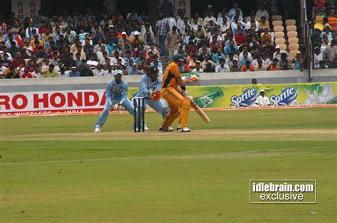 Hyderabad One Day Cricket Match On 5 October 2007 Photo Gallery