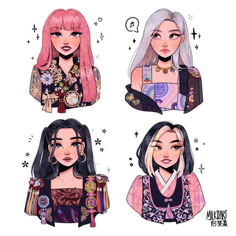 Pin By Dalia Alsabeehi On Blackpink Fanart And Chibi Blackpink Poster