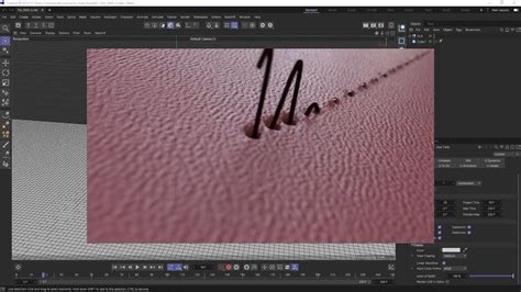 Cinema 4d Tutorial Thread Stitching On Effect Youtube