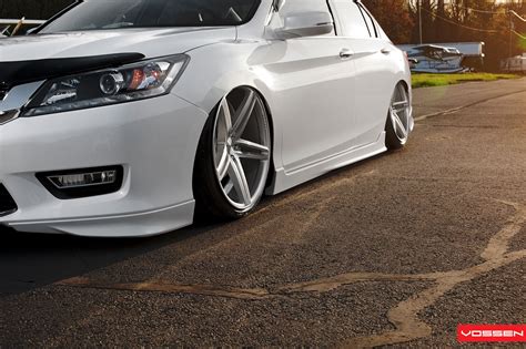 Spruced Up White Stanced Custom Honda Accord — Gallery