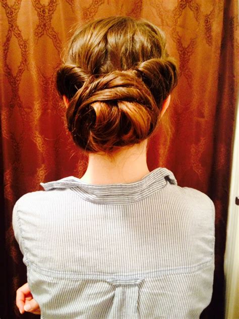 Twisted Bun Updo Cool Hairstyles Hair Styles Hair Creations