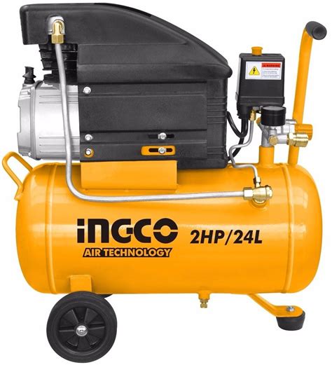 Compresor De Aire Ingco 2hp Capacidad Tanque 24 Lt Ac20246 Us 206