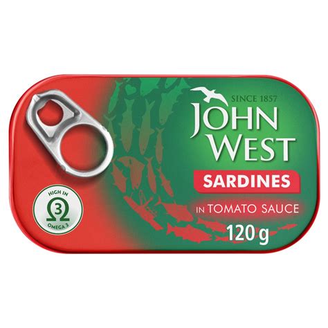 John West Sardines In Tomato Sauce 120g Bestway Wholesale