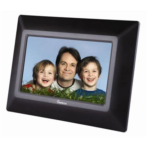 Impecca Dfm 720 7 Digital Photo Frame Black Dfm 720 Bandh Photo