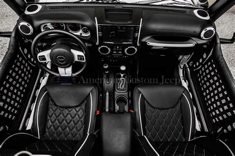 Custom Jeep Interior Build Your Own Jeep Miami Fl And Houston Tx