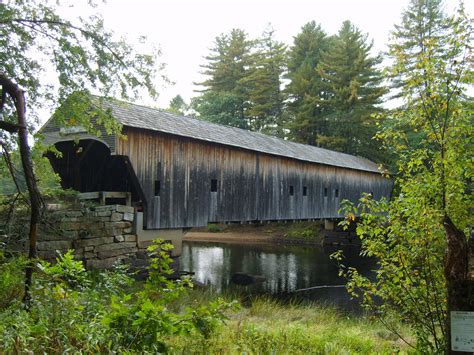 New Englands Wooden Covered Bridges A Picture Is Worth A 1000 Word
