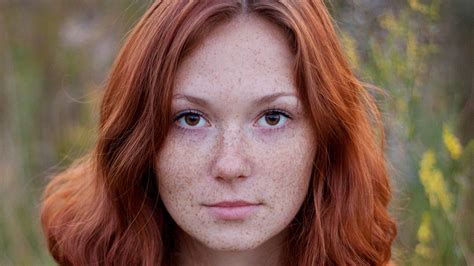 Redheaded Woman With Brown Eyes 1920x1080 • Rwallpapers Redheads Freckles Redheads