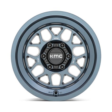 California 4x4 Alloy Wheel Km725 Terra Metallic Blue Kmc