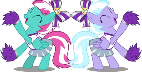 Cheerleader Twins Sunlight Spring And Lilac Sky By Mythchaser1 On