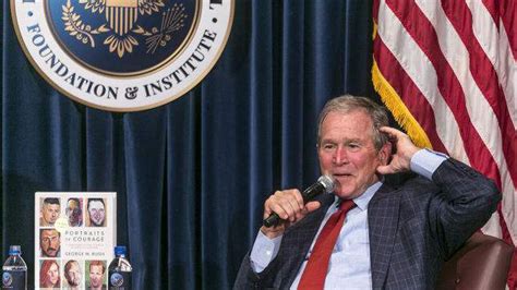 George W Bush Warns Against Isolationist Tendency In Us