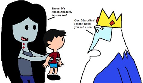 Marceline Introduces Her Son To Ice King By Marcospower1996 On Deviantart