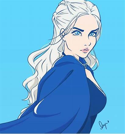 Daenerys Targaryen Drawing Dragons Mother Many Garc