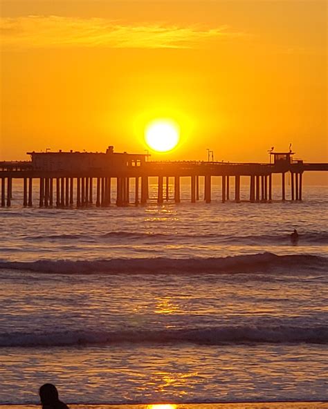 Ocean Beach, California... Sunset was beautiful tonight ! : sandiego