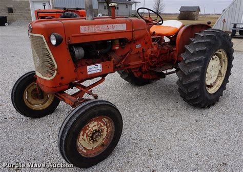 1957 Allis Chalmers D14 Tractor In Pomona Ks Item De3126 Sold
