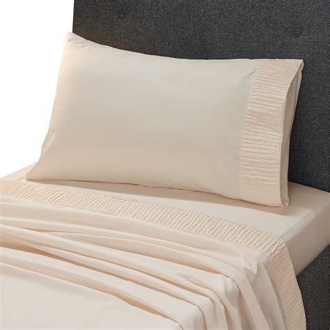 Bedsure Twin Xl Sheets Set For College Beige Soft 1800