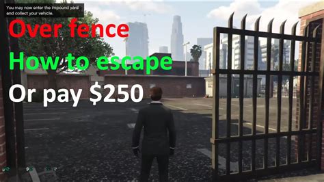 Ways To Get Vehicle Back From Impound In Gta Online Youtube