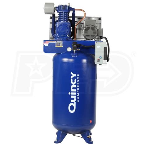 Quincy Qt Pro 5 Hp 80 Gallon Two Stage Air Compressor 230v 1 Phase