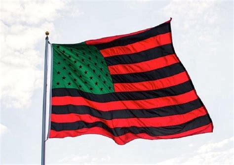 A Look At The African American Flag Designed In 1990 To Affirm Black