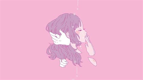 Aesthetic Pink Anime Wallpaper  Purple Aesthetic And Pink 