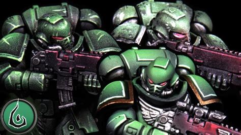 Painting Tutorial Wh40k Dark Angels 3 Quick Effective Color Schemes