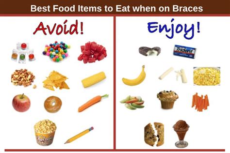 They can also be made with stainless steel, clear materials, or gold. 5 Foods to Avoid If You Have Braces | St. Lawrence Dentistry