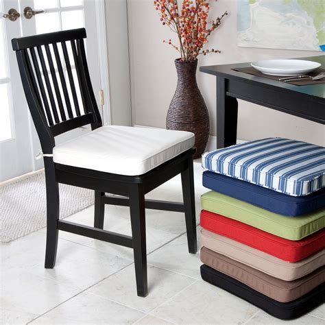 For older chairs, the padding may be made up of a mixture of hay and cloth, so replace this with foam. Dining room chair cushions - large and beautiful photos ...