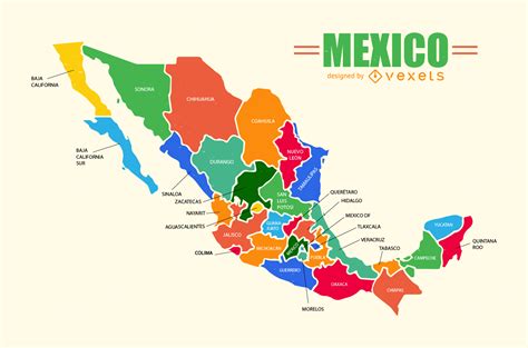 25 Imagenes Mapa De Mexico Y Sus Estados Con Nombres