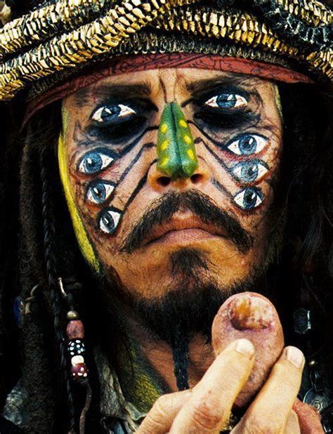 Johnny Depp As Captain Jack Sparrow In The 2006 Film Pirates Of The