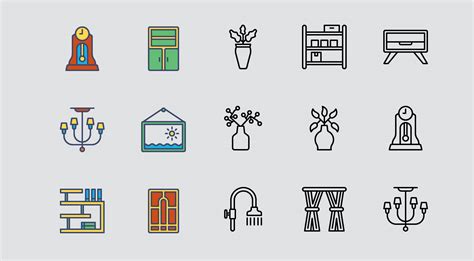 Home Decor Icons Pack Graphicsfuel