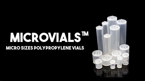 MicroVials Micro Sized Polypropylene Vials YouTube
