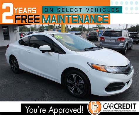 Pre Owned 2015 Honda Civic Coupe Ex Coupe In Tampa 2054 Car Credit Inc