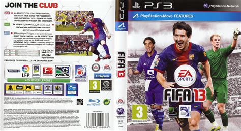 Fifa 13 2012 Pal Playstation 3 Cd Label Dvd Cover Front Cover