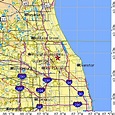 Glenview Il Zip Code Map - Map